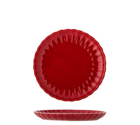 Bloomingville Latina tallerkener Ø20cm rødt sæt med 6 stk Bloomingville Latina tallerkener Ø20cm rødt sæt med 6 stk