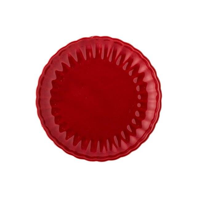 Bloomingville Latina borden Ø20cm rood set van 6 stuks - 82061930