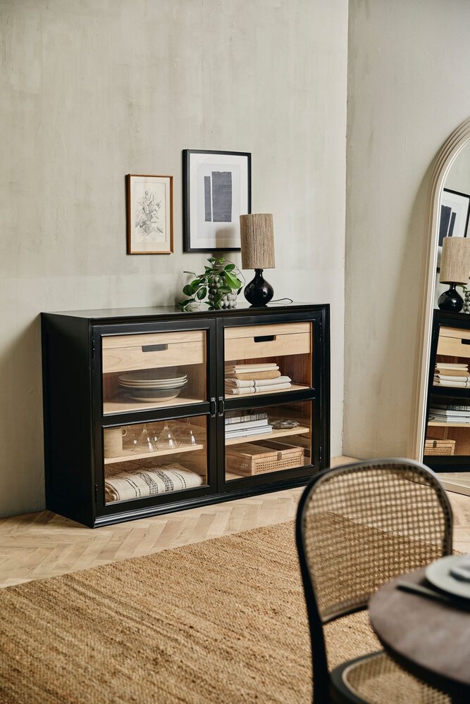 Nordal Meuble bas Viva noir - 2046