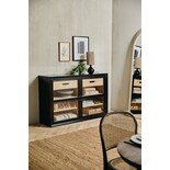 Nordal Viva Schrank niedrig schwarz - 2046