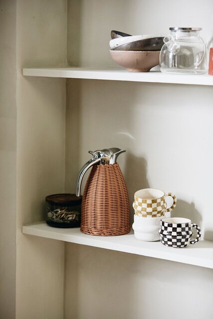 Nordal Ysia mugs ivory set of 4 pieces - 6571 Nordal Ysia mugs ivory set of 4 pieces - 6571