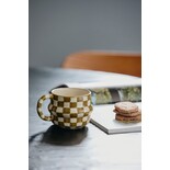 Nordal Ensemble de 4 mugs Ysia vert/ivoire - 6573 Nordal Ensemble de 4 mugs Ysia vert/ivoire - 6573