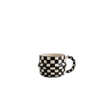Nordal Ensemble de 4 mugs Ysia noir/ivoire - 6570 Nordal Ensemble de 4 mugs Ysia noir/ivoire - 6570