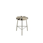 Nordal Tabouret bas Morice noir/ivoire - 1680 Nordal Tabouret bas Morice noir/ivoire - 1680