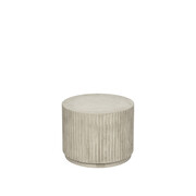 Broste Copenhagen Rillo podium Ø56x42cm beige antique - 14469068