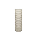 Broste Copenhagen Rillo podium Ø36x106cm antiek beige - 14469067 Broste Copenhagen Rillo podium Ø36x106cm antiek beige - 14469067