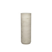 Broste Copenhagen Rillo podium Ø36x106cm antiek beige - 14469067 Broste Copenhagen Rillo podium Ø36x106cm antiek beige - 14469067