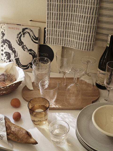 Broste Copenhagen Hamret glas rav sæt med 12 dele - 14496282 Broste Copenhagen Hamret glas rav sæt med 12 dele - 14496282