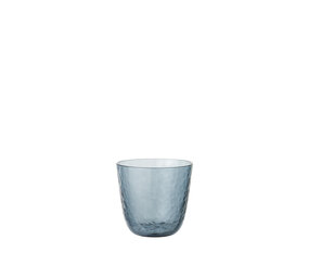 Broste Copenhagen Bicchieri martellati blu set da 12 pezzi Broste Copenhagen Bicchieri martellati blu set da 12 pezzi