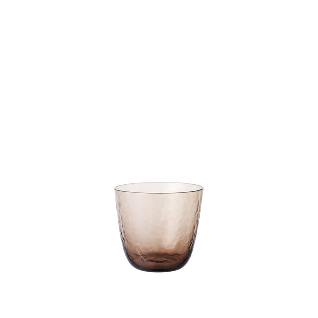 Broste Copenhagen Hamret glas brunt sæt med 12 dele - 14496283 Broste Copenhagen Hamret glas brunt sæt med 12 dele - 14496283
