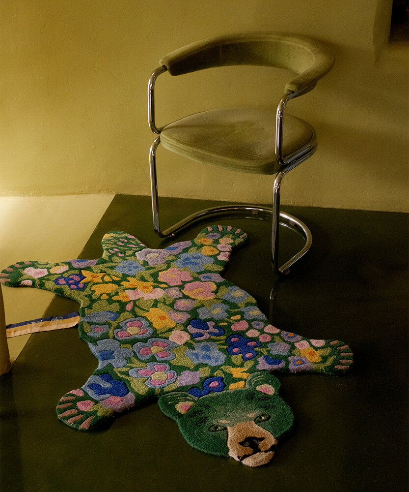 Doing Goods Josie Jardin bear rug L - 1.45.10.137.040.5 Doing Goods Josie Jardin bear rug L - 1.45.10.137.040.5