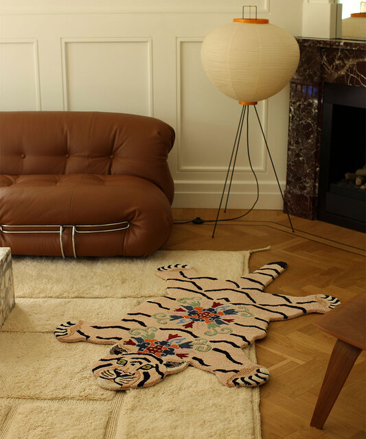 Doing Goods Mahee Majestic tiger rug L - 1.45.10.098.130.5