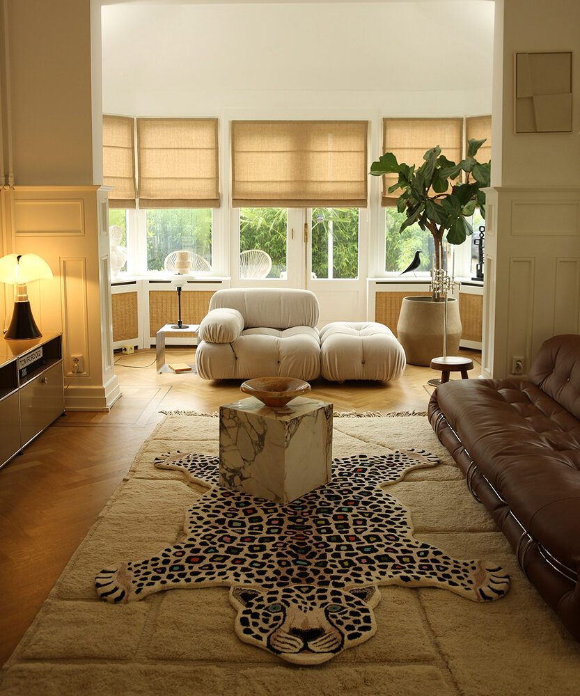 Doing Goods Disco leopard rug XL - 1.45.10.900.099.6