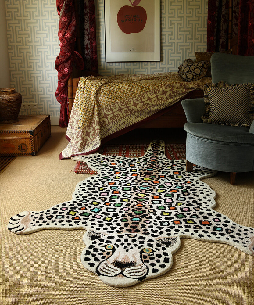 Doing Goods Alfombra Disco Leopard XL - 1.45.10.900.099.6