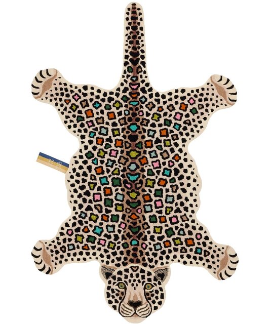 Doing Goods Tapis Disco léopard XL - 1.45.10.900.099.6