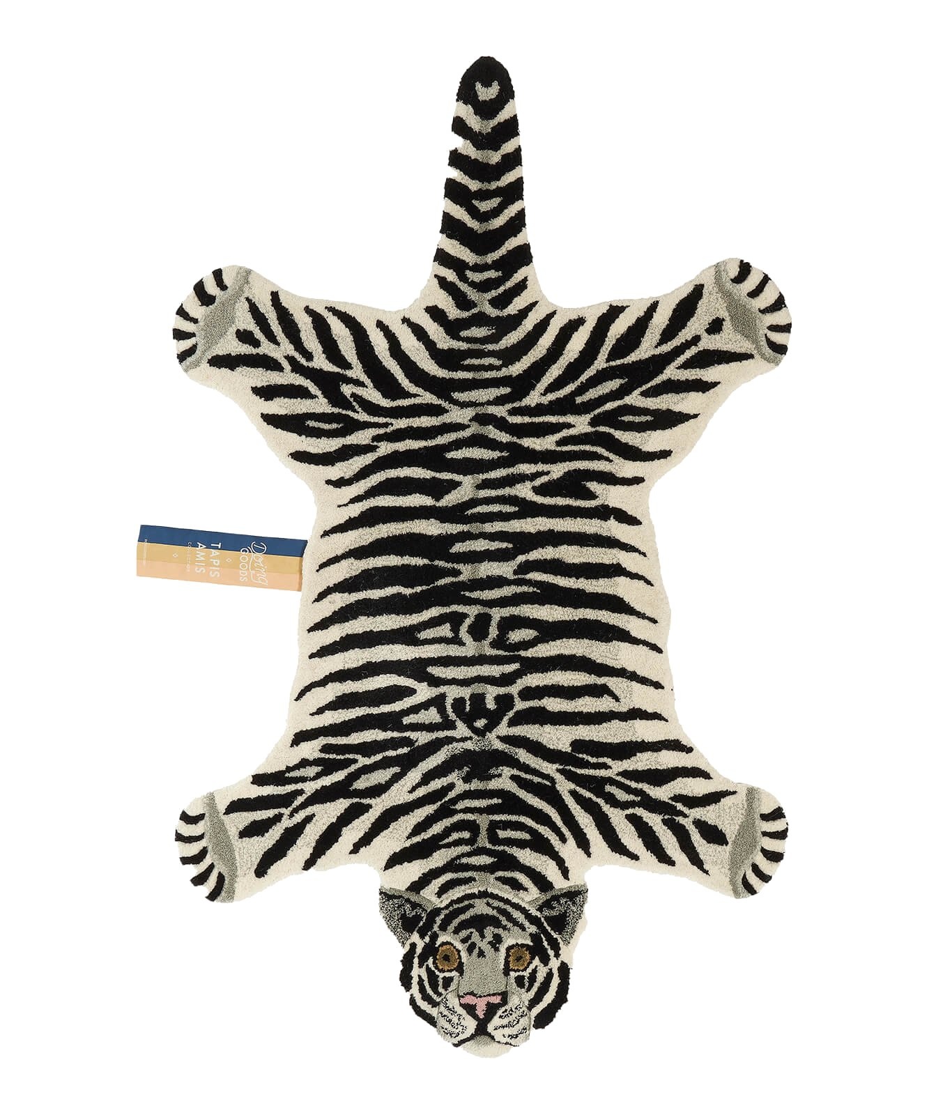 Doing Goods Snowy tiger vloerkleed L - 1.45.10.005.020.5