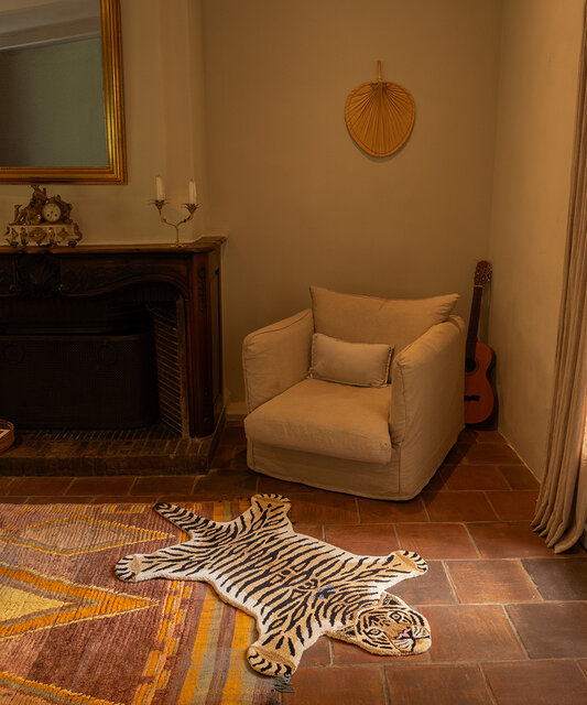 Doing Goods Tappeto tigre assonnata L - 1.45.10.004.700.5