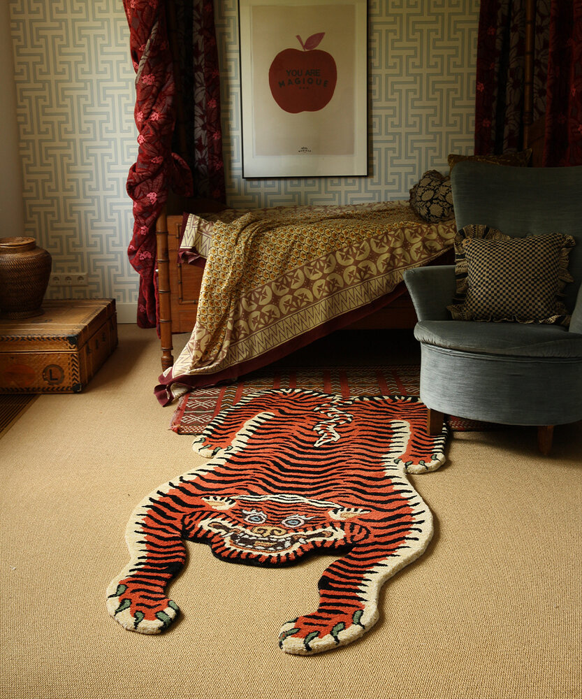 Doing Goods Alfombra de tigre Heritage Santana - 1.45.10.091.015.5