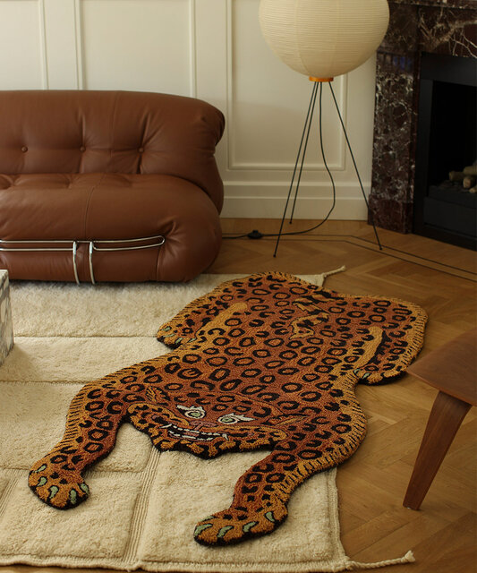 Doing Goods Heritage Tatsu tiger vloerkleed - 1.45.10.080.700.5