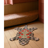 Doing Goods Tapis tigre blanc fleuri L - 1.45.10.096.020.5 Doing Goods Tapis tigre blanc fleuri L - 1.45.10.096.020.5