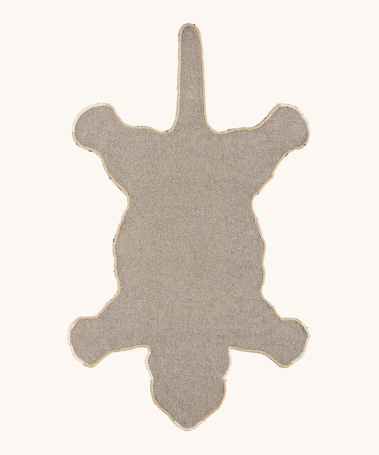 Doing Goods Tapis tigre blanc fleuri L - 1.45.10.096.020.5 Doing Goods Tapis tigre blanc fleuri L - 1.45.10.096.020.5