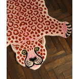 Doing Goods Pink leopard rug L - 1.45.10.037.030.5 Doing Goods Pink leopard rug L - 1.45.10.037.030.5