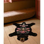 Doing Goods Blooming Black bear rug L - 1.45.10.076.900.5