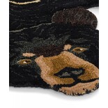 Doing Goods Blooming Black bear rug L - 1.45.10.076.900.5