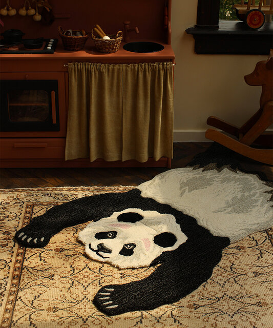 Doing Goods Tapis Panda Plumpy L - 1.45.10.051.020.5