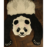 Doing Goods Plumpy panda rug L - 1.45.10.051.020.5 Doing Goods Plumpy panda rug L - 1.45.10.051.020.5