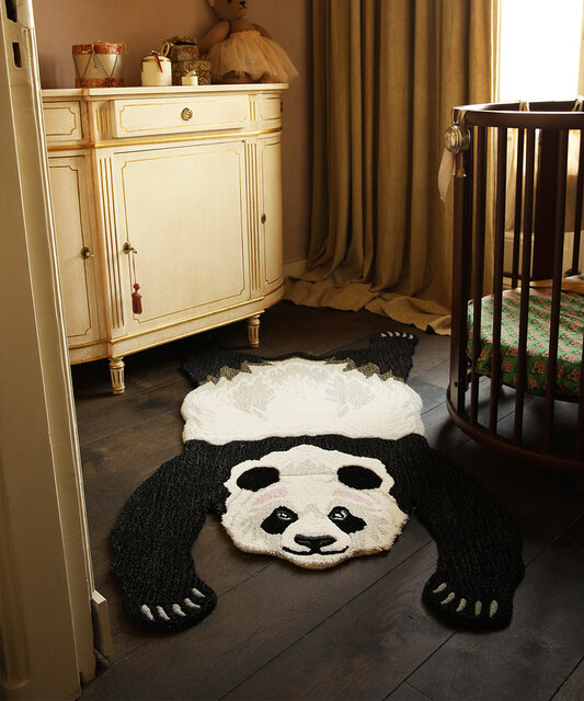 Doing Goods Tapis Panda Plumpy L - 1.45.10.051.020.5