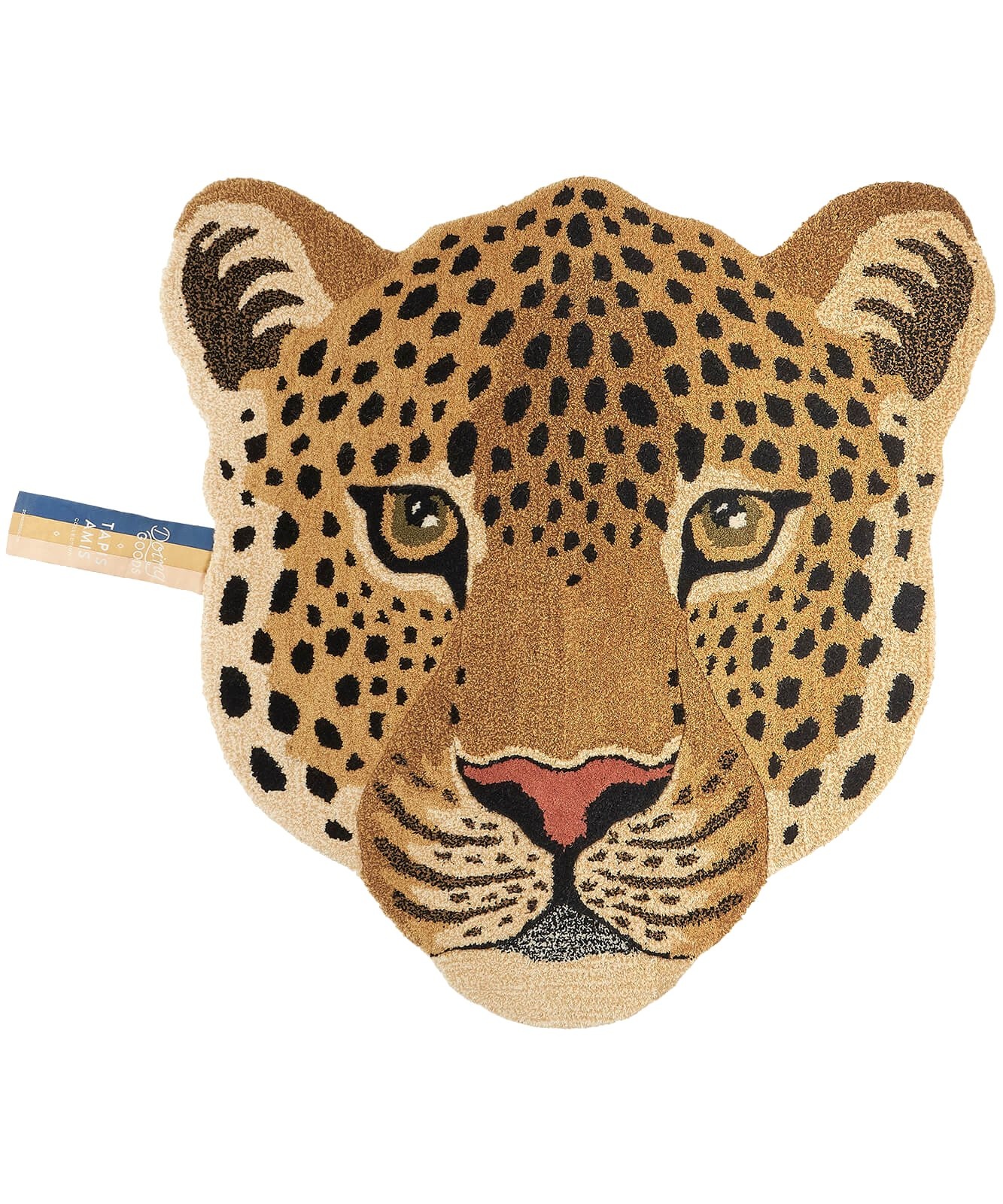 Doing Goods Himani Leopard head vloerkleed L - 1.45.10.070.700.5