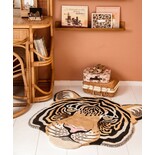 Doing Goods Rajah Tiger head vloerkleed L - 1.45.10.071.080.5 Doing Goods Rajah Tiger head vloerkleed L - 1.45.10.071.080.5