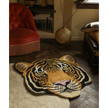 Doing Goods Rajah Tiger head vloerkleed L - 1.45.10.071.080.5 Doing Goods Rajah Tiger head vloerkleed L - 1.45.10.071.080.5