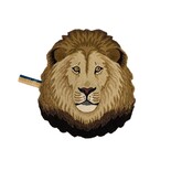 Doing Goods Ari Lion head vloerkleed L - 1.45.10.092.700.5 Doing Goods Ari Lion head vloerkleed L - 1.45.10.092.700.5