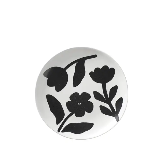Broste Copenhagen Flora plates Ø26cm set of 4 pieces - 14533559