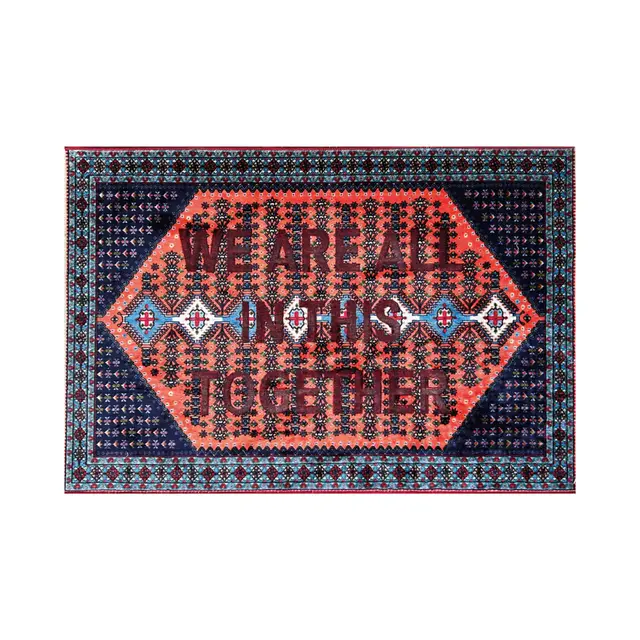 Seletti Verbrannter Teppich zusammen - 18229