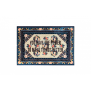 Seletti Burnt vloerkleed you have the power - 18228 Seletti Burnt vloerkleed you have the power - 18228