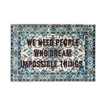 Seletti Burnt rug we need people - 18225 Seletti Burnt rug we need people - 18225