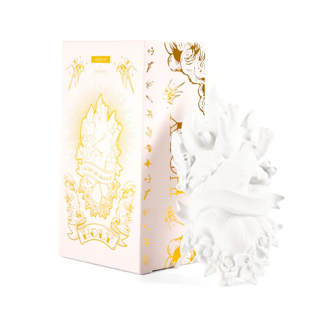 Seletti Vaso Holy Love in fiore - 09920H Seletti Vaso Holy Love in fiore - 09920H