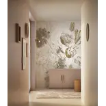 KEK Amsterdam Carta da parati Fresco Flowers FU-060 - 194,8x280cm oro/bianco KEK Amsterdam Carta da parati Fresco Flowers FU-060 - 194,8x280cm oro/bianco