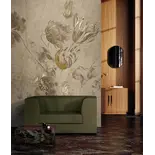 KEK Amsterdam Fresco Flowers behang FU-052 - 292,2x280cm goud/beige KEK Amsterdam Fresco Flowers behang FU-052 - 292,2x280cm goud/beige