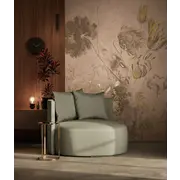 KEK Amsterdam Papier peint Fresco Flowers FU-054 - 194,8x280cm or/nude KEK Amsterdam Papier peint Fresco Flowers FU-054 - 194,8x280cm or/nude