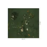 KEK Amsterdam Fresco Flowers behang FU-058 - 292,2x280cm goud/groen