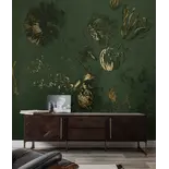 KEK Amsterdam Carta da parati Fresco Flowers FU-059 - 389,6x280cm oro/verde KEK Amsterdam Carta da parati Fresco Flowers FU-059 - 389,6x280cm oro/verde