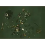 KEK Amsterdam Fresco Flowers behang FU-059 - 389,6x280cm goud/groen KEK Amsterdam Fresco Flowers behang FU-059 - 389,6x280cm goud/groen