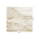 KEK Amsterdam Marmortapet FU-073 - 292,2x280cm gull/hvit