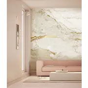 KEK Amsterdam Marmor tapet FU-074 - 389,6x280cm guld/vit KEK Amsterdam Marmor tapet FU-074 - 389,6x280cm guld/vit