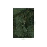 KEK Amsterdam Marble wallpaper FU-069 - 194.8x280cm gold/green