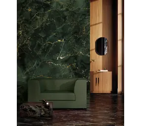 KEK Amsterdam Papier peint marbre FU-070 - 292,2x280cm or/vert KEK Amsterdam Papier peint marbre FU-070 - 292,2x280cm or/vert